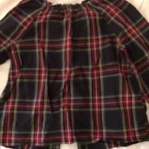 Crewcuts Plaid Top